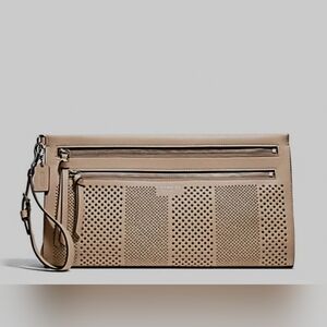 NWT COACH | $218 Large Bleecker Clutch/Wristlet